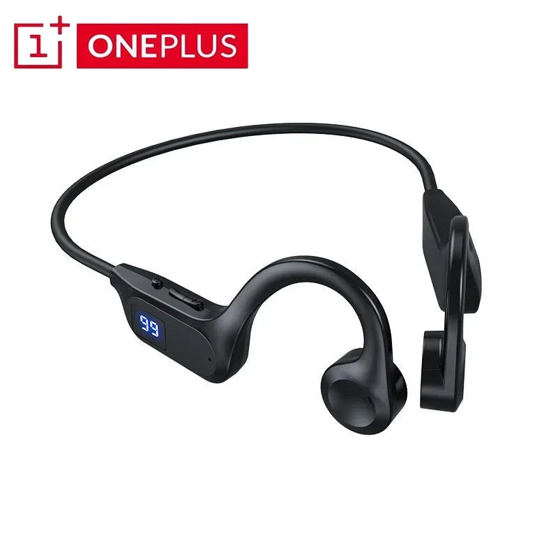 OnePlus Wireless Bone Conduction Headphones Bluetooth  Earphone Sport Swimming Bluetooth Compatible Headphone Hand-free With Mic