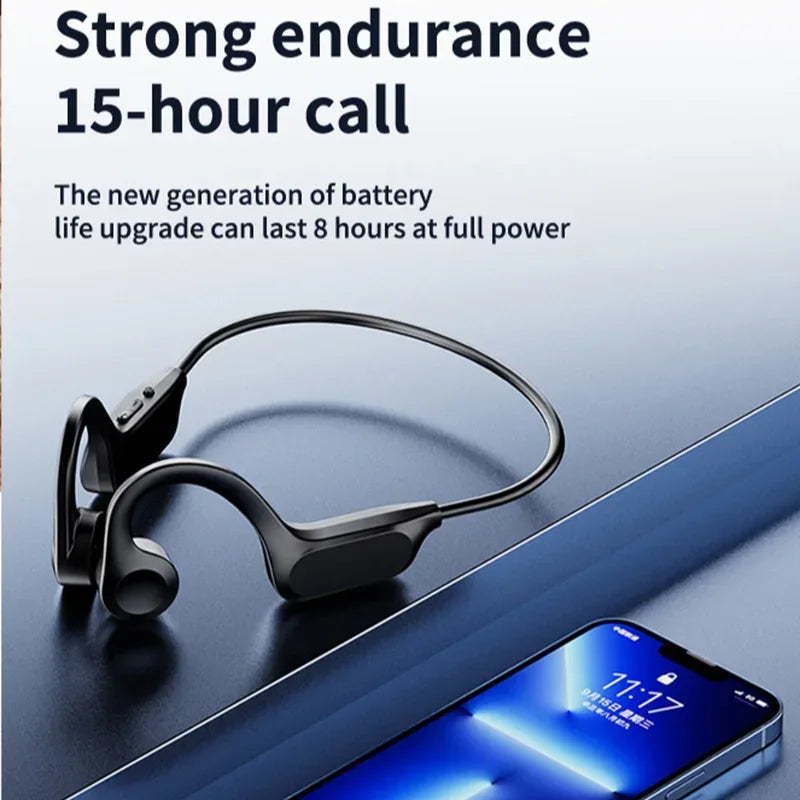 OnePlus Wireless Bone Conduction Headphones Bluetooth  Earphone Sport Swimming Bluetooth Compatible Headphone Hand-free With Mic