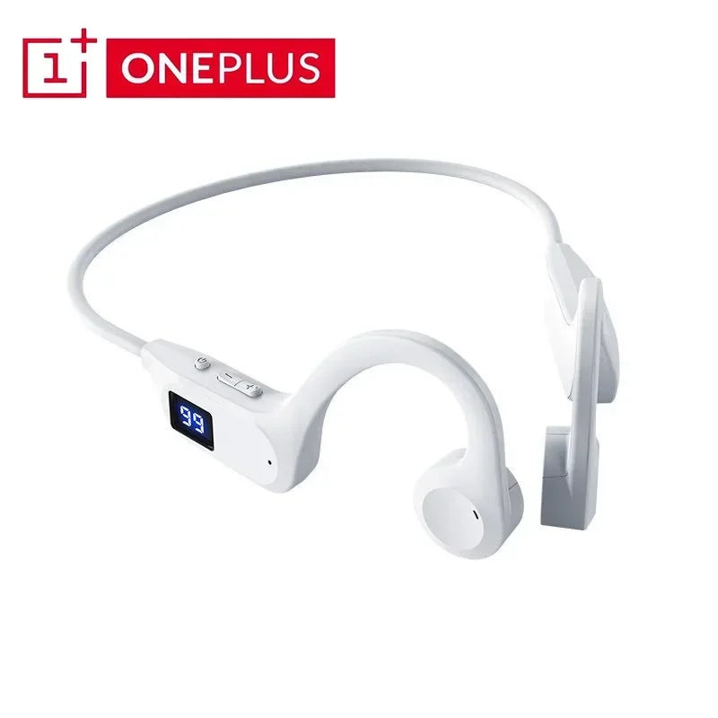 OnePlus Wireless Bone Conduction Headphones Bluetooth  Earphone Sport Swimming Bluetooth Compatible Headphone Hand-free With Mic